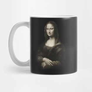 Mona Lisa in Vintage Sepia Mug